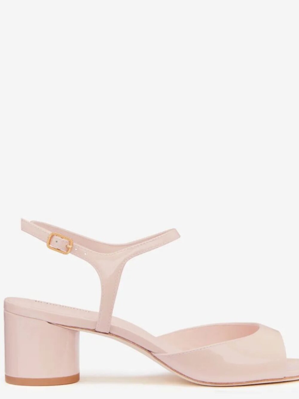 Reformation Sandy Heeled Sandal Pink - Size 10